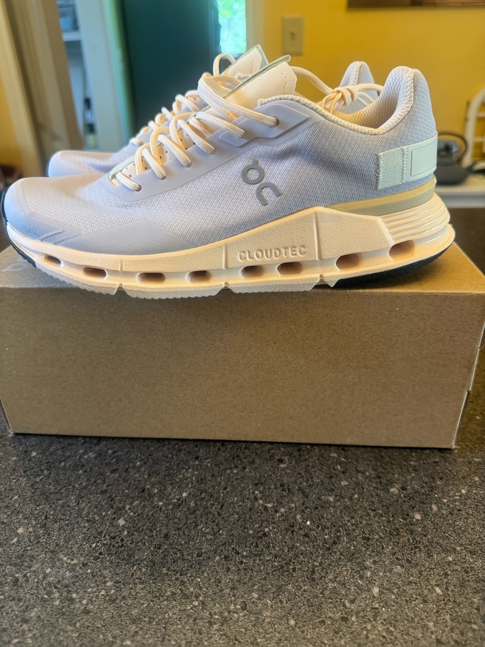 NWT ON Cloudnova Form Lavender Fawn running shoes. 6.5 women’s